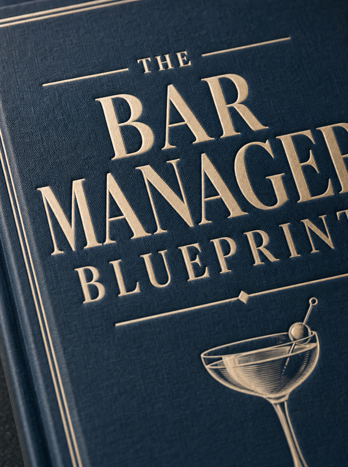 The Bar Manager Blueprint - E-book